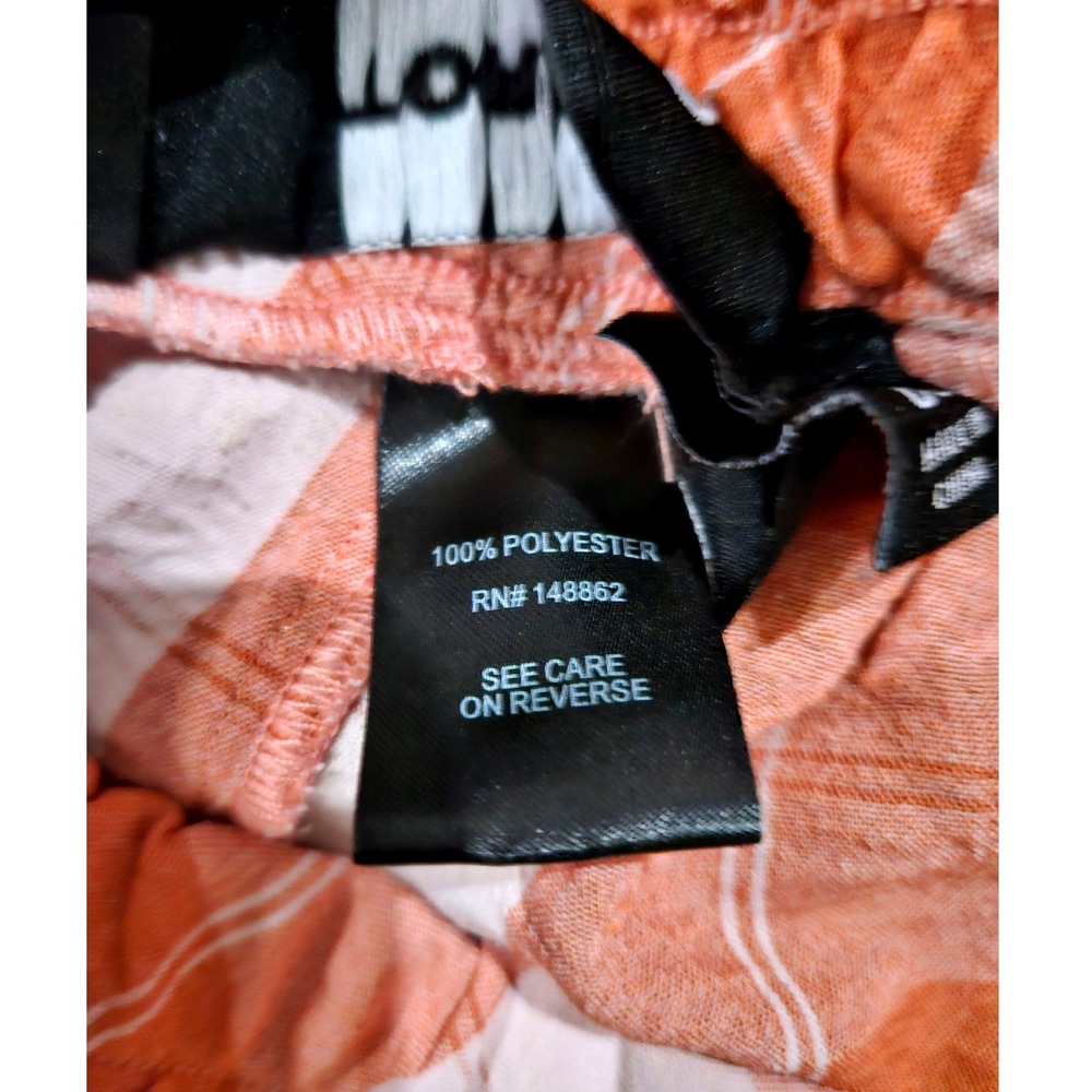 Torrid Orange Plaid Smocked Waist Shorts Women's Size 00 Pockets Casual Summer - Picture 6 of 6